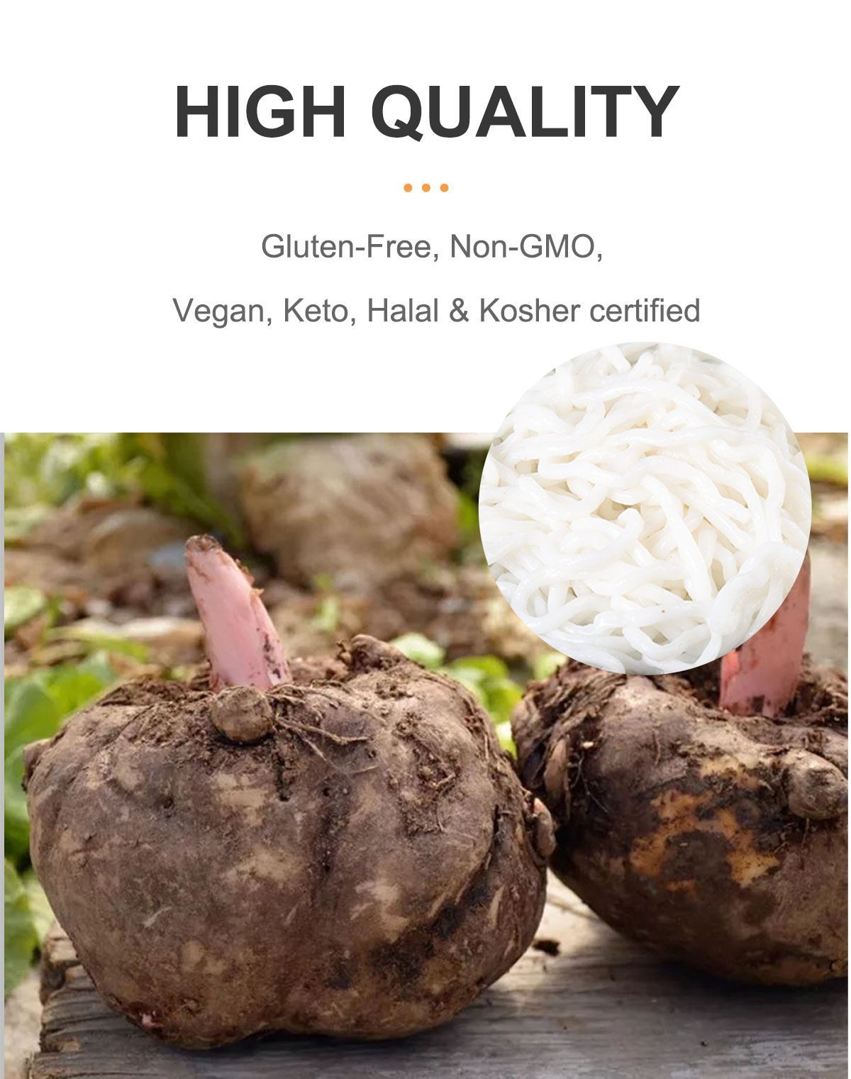 konjac root slim pasta